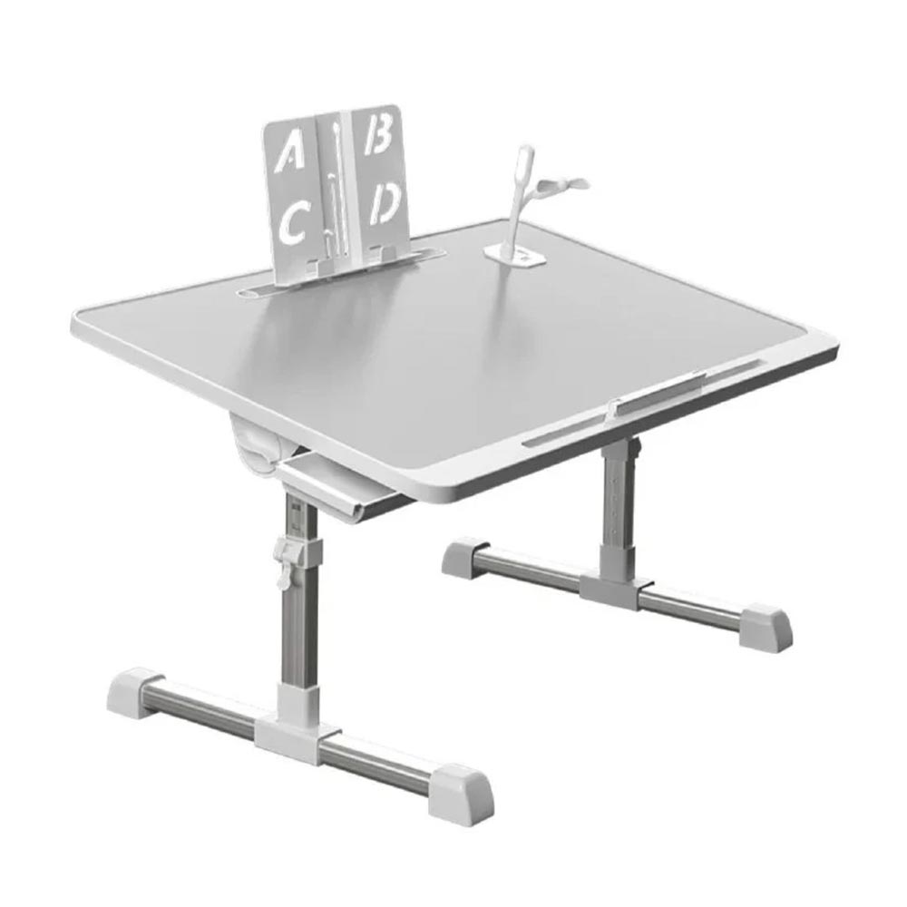 ESCRITORIO PLEGABLE AJUSTABLE PARA CAMA – COMODIDAD Y CONECTIVIDAD USB