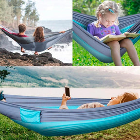Hamaca de camping ultraligera – Comodidad y portabilidad