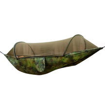 Hamaca portátil para camping con mosquitero – Comodidad y protección