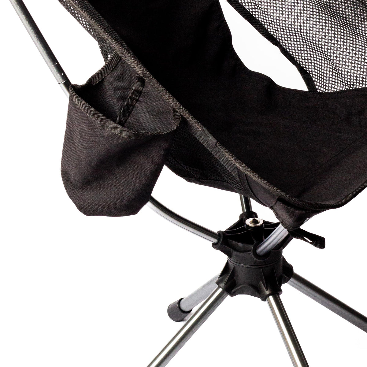 Silla plegable de camping iunik – Ligera, resistente y rotación de 360º