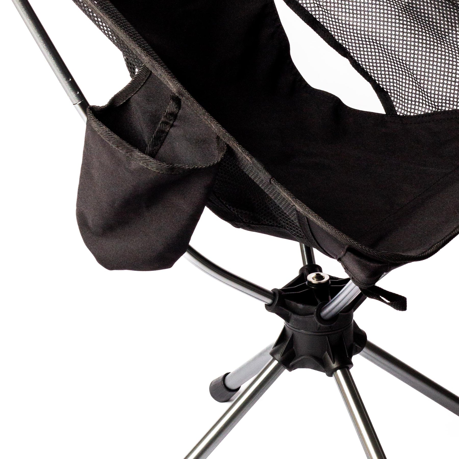 Silla plegable de camping iunik – Ligera, resistente y rotación de 360º