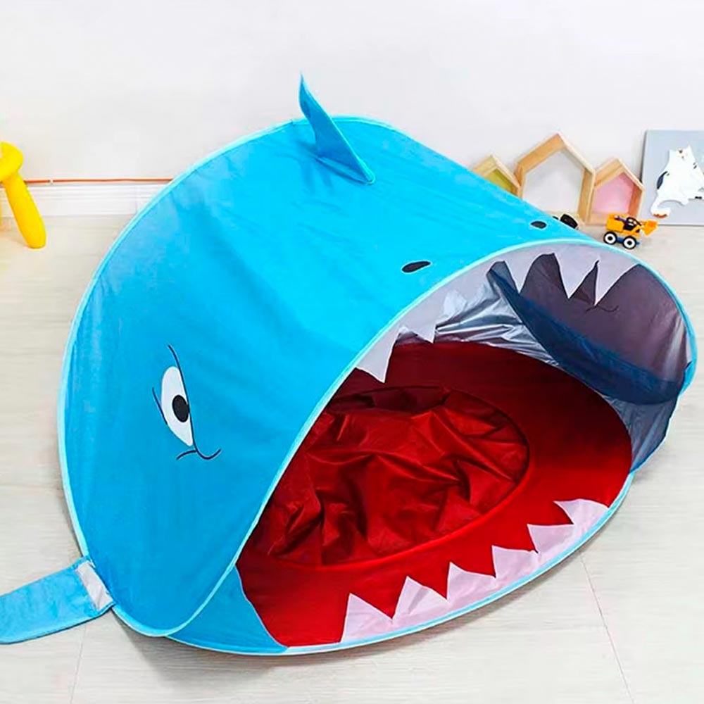 CARPA DE PLAYA PARA BEBÉS DE TIBURON – PROTECCIÓN Y COMODIDAD