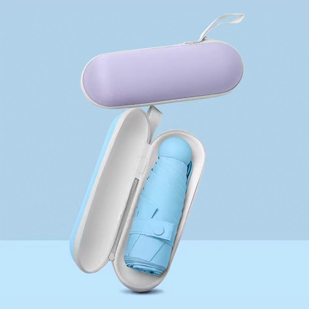PARAGUAS PLEGABLE UV  CON ESTUCHE – PROTECCIÓN Y COMODIDAD