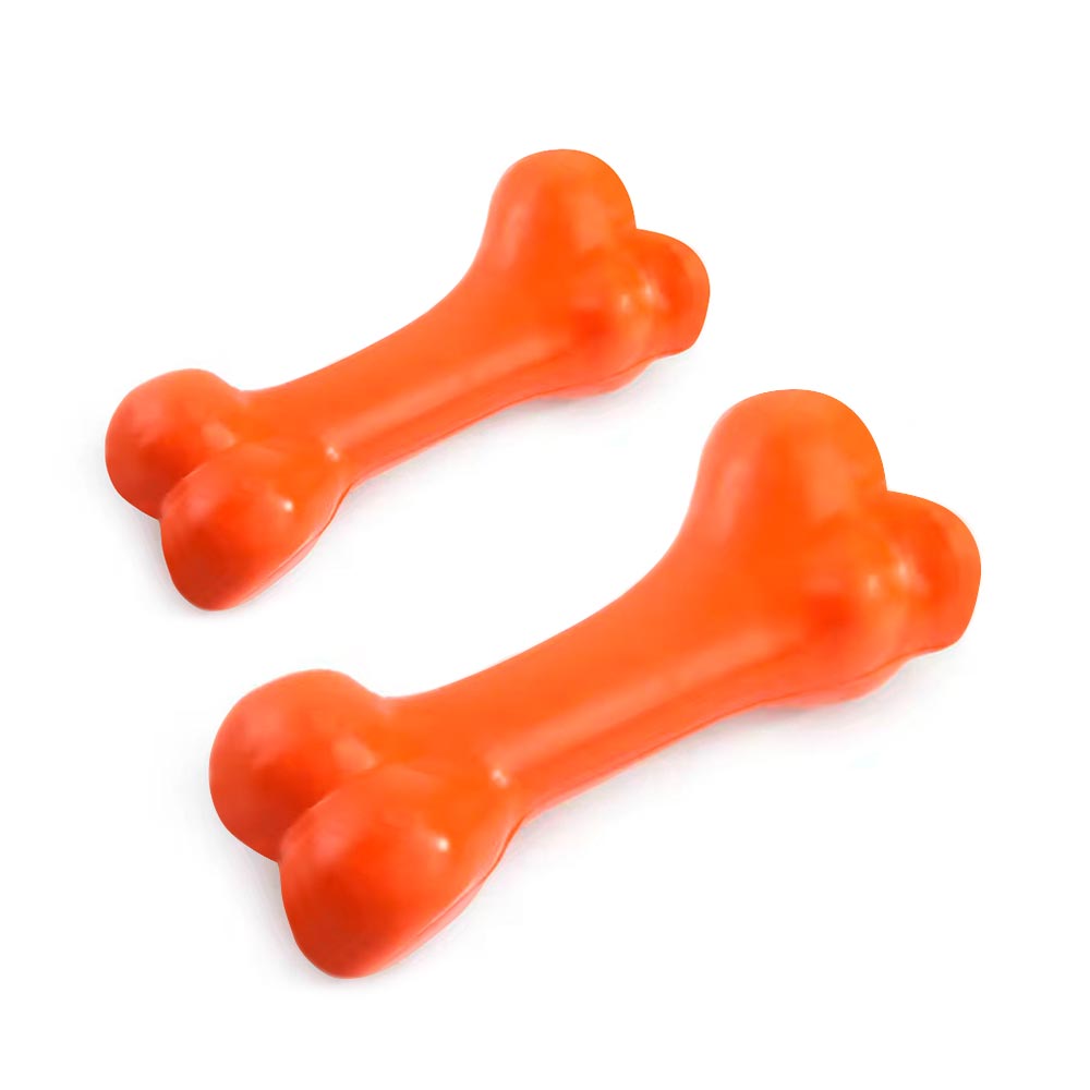 Hueso de goma crujiente fuerte – Sabor bacon y resistente