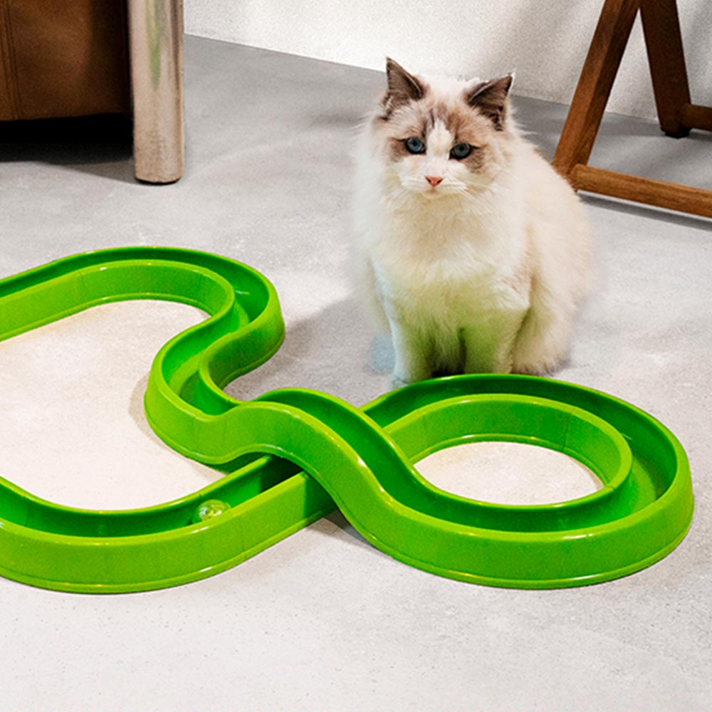 Juguete interactivo para gatos iunik – Estimula instinto de caza y agilidad