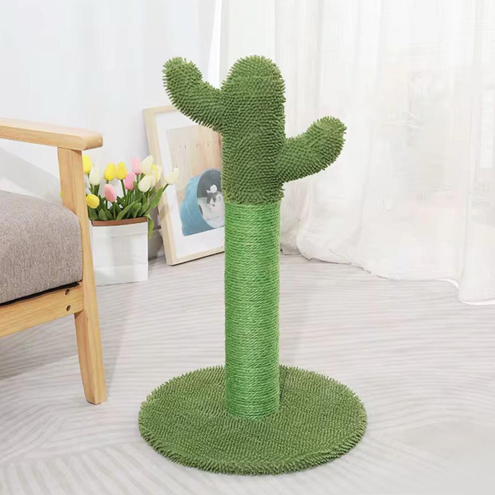 Rascador para gatos cactus – Diseño único en sisal para rascar y jugar
