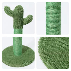 Rascador para gatos cactus – Diseño único en sisal para rascar y jugar