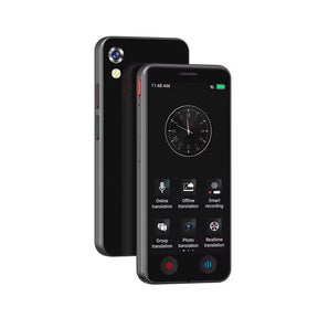 TRADUCTOR IA PORTÁTIL – MÁS DE 130 IDIOMAS, CON CONECTIVIDAD WIFI Y BLUETOOTH