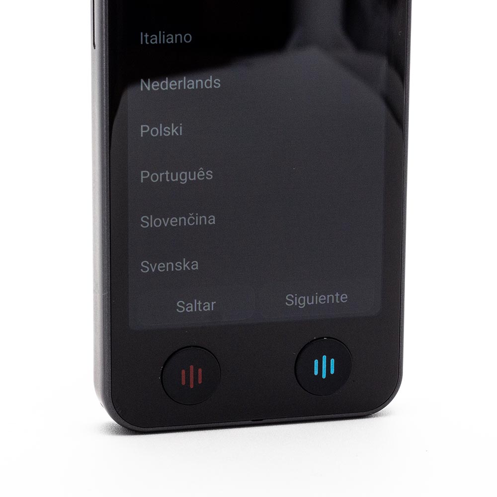TRADUCTOR IA PORTÁTIL – MÁS DE 130 IDIOMAS, CON CONECTIVIDAD WIFI Y BLUETOOTH
