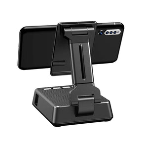 Soporte para celular con parlante bluetooth integrado – Comodidad y sonido de calidad