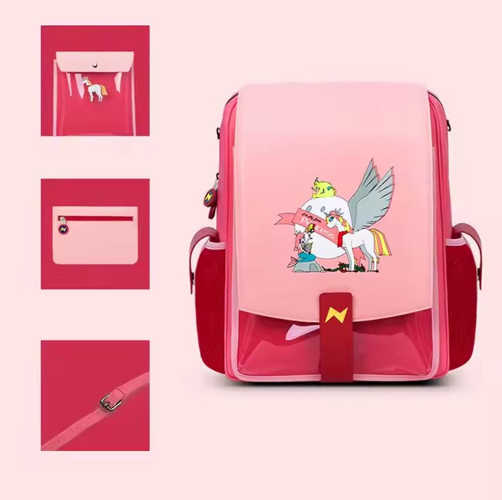 MOCHILA INFANTIL UNICORNIO – DISEÑO ADORABLE CON ACCESORIOS
