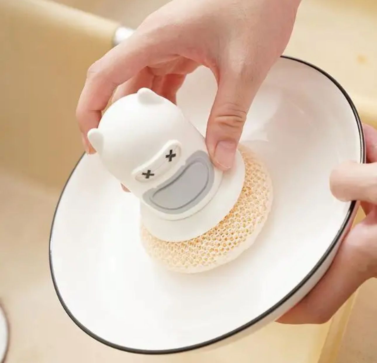 ESPONJA CON DISPENSER DE JABÓN – EFICIENCIA Y COMODIDAD