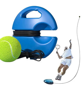Entrenador de tenis con raqueta – Mejora tu técnica y rendimiento
