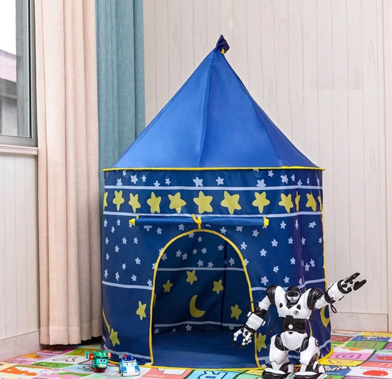 CARPA INFANTIL CASTILLO DE JUEGOS – DIVERSIÓN Y CREATIVIDAD EN UN SOLO ESPACIO