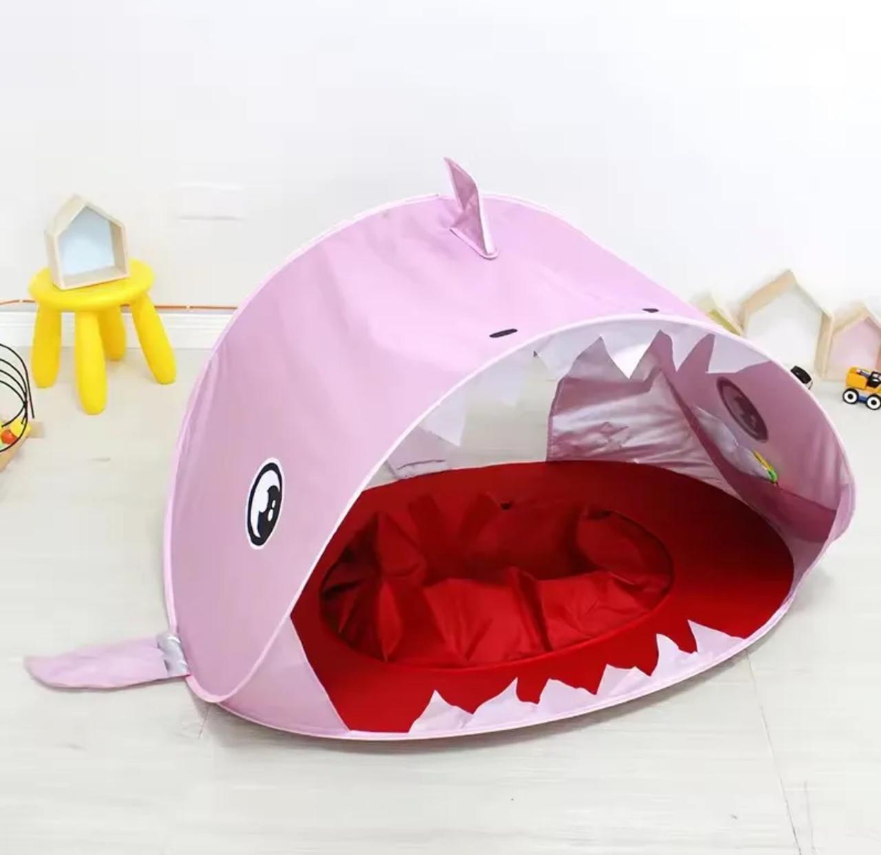 CARPA DE PLAYA PARA BEBÉS DE TIBURON – PROTECCIÓN Y COMODIDAD