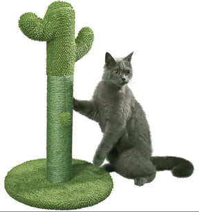 Rascador para gatos cactus – Diseño único en sisal para rascar y jugar