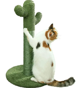 Rascador para gatos cactus – Diseño único en sisal para rascar y jugar