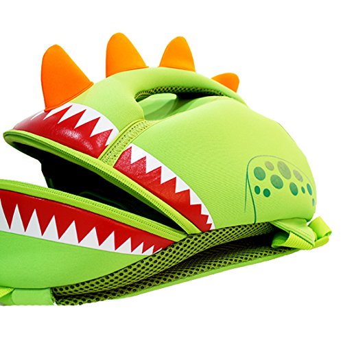 MOCHILA INFANTIL DINOSAURIO 3D – IMPERMEABLE Y DIVERTIDA