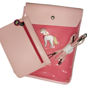 MOCHILA INFANTIL UNICORNIO – DISEÑO ADORABLE CON ACCESORIOS