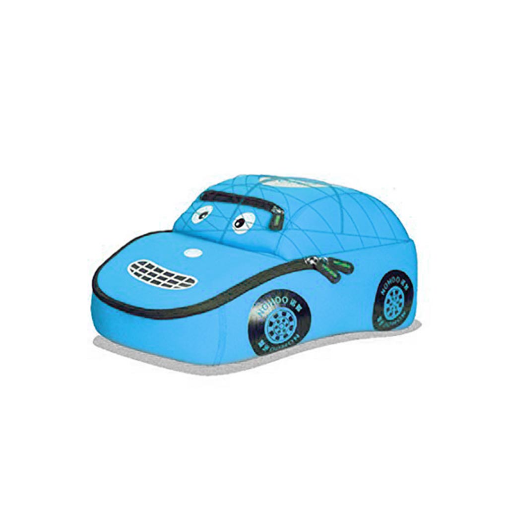 MOCHILA INFANTIL AUTO 3D – DIVERTIDA, IMPERMEABLE Y ESPACIOSA