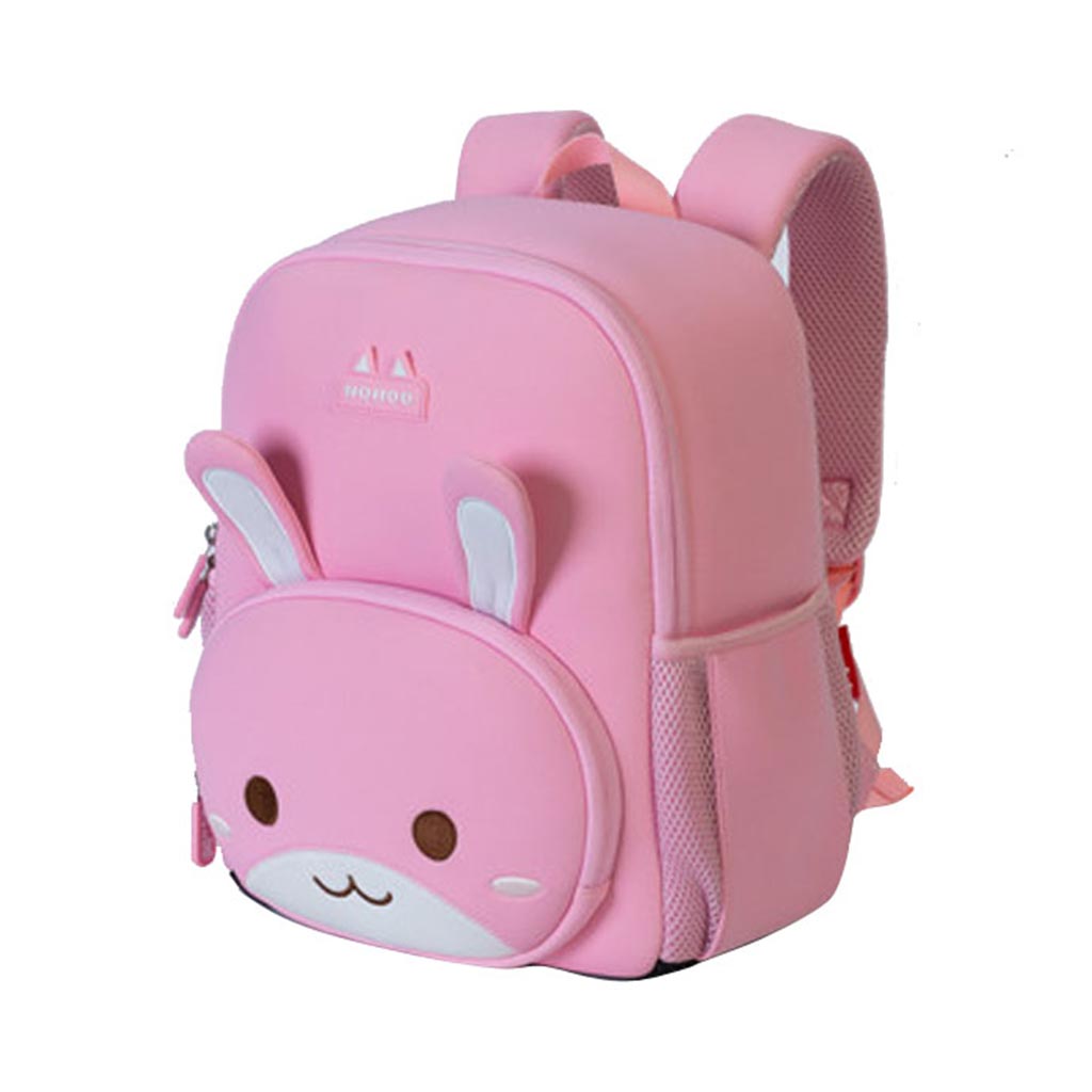 MOCHILA INFANTIL CONEJO ROSA – DISEÑO ADORABLE Y PRÁCTICO