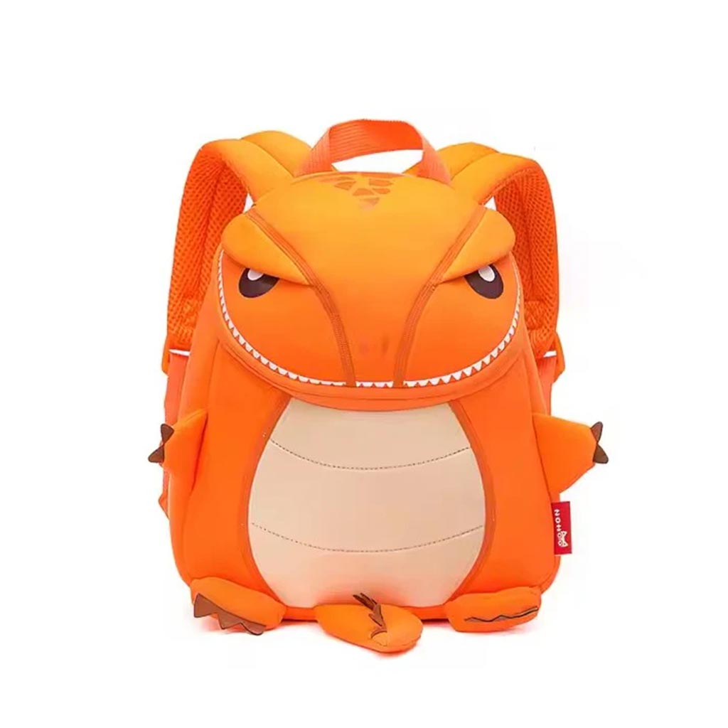 MOCHILA INFANTIL TIRANOSAURIO CHICA – IMPERMEABLE Y DIVERTIDA