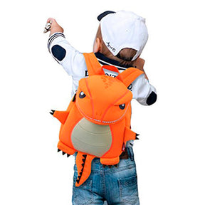 MOCHILA INFANTIL TIRANOSAURIO CHICA – IMPERMEABLE Y DIVERTIDA