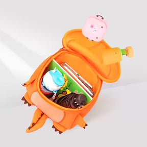 MOCHILA INFANTIL TIRANOSAURIO CHICA – IMPERMEABLE Y DIVERTIDA