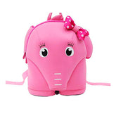 MOCHILA INFANTIL ELEFANTE CON MOÑO – DISEÑO DIVERTIDO Y FUNCIONAL