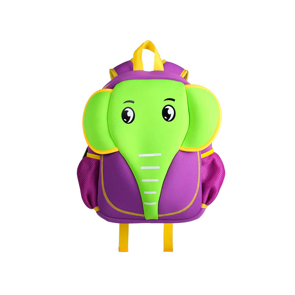 MOCHILA INFANTIL ELEFANTE 3D – DIVERTIDA, IMPERMEABLE PARA JARDIN Y COLEGIO