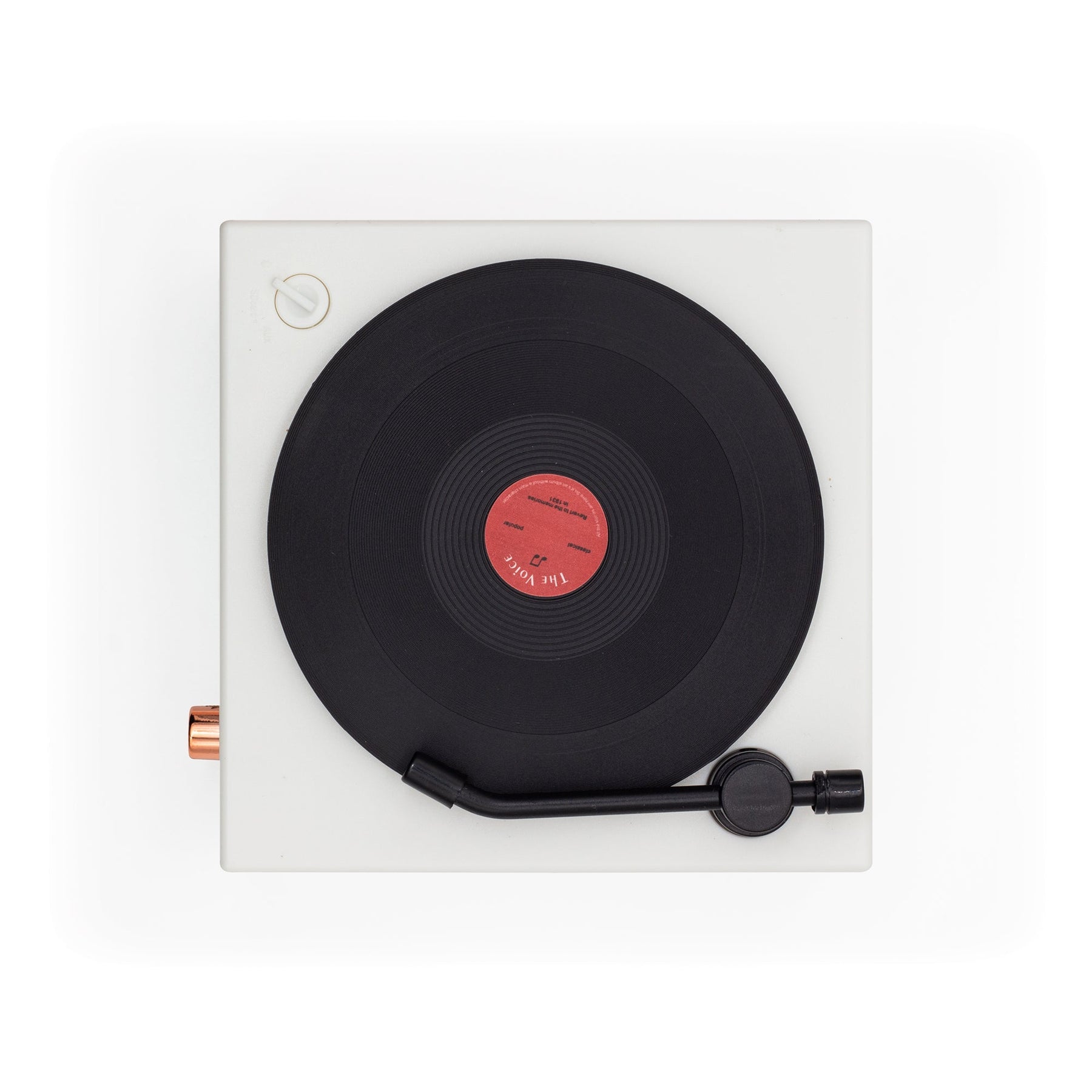 Parlante bluetooth estilo tocadiscos