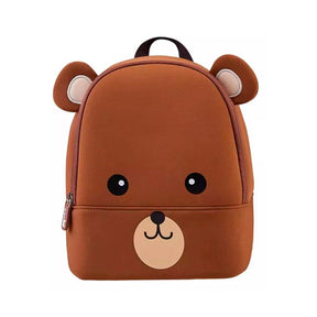 MOCHILA INFANTIL OSO PARDO 3D – IMPERMEABLE Y DIVERTIDA