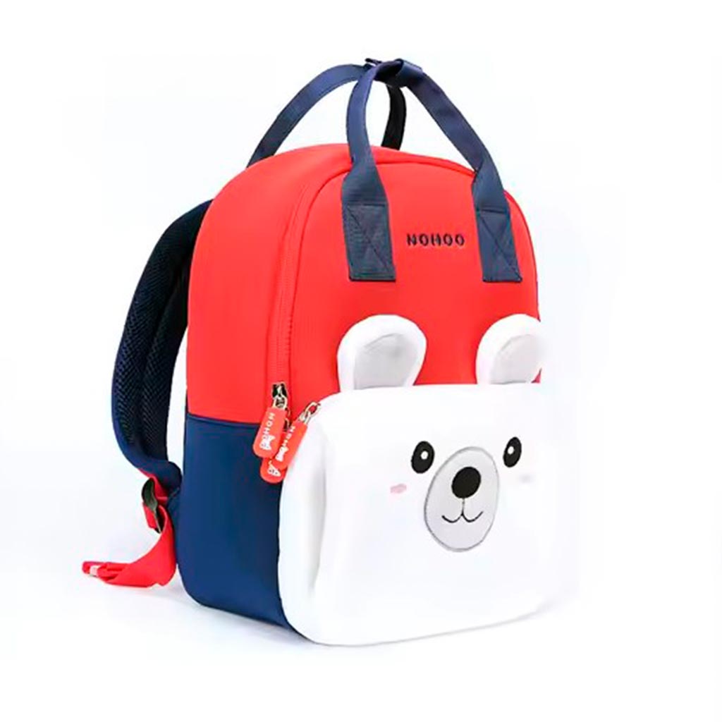 MOCHILA INFANTIL OSO POLAR – DISEÑO ADORABLE Y PRÁCTICO