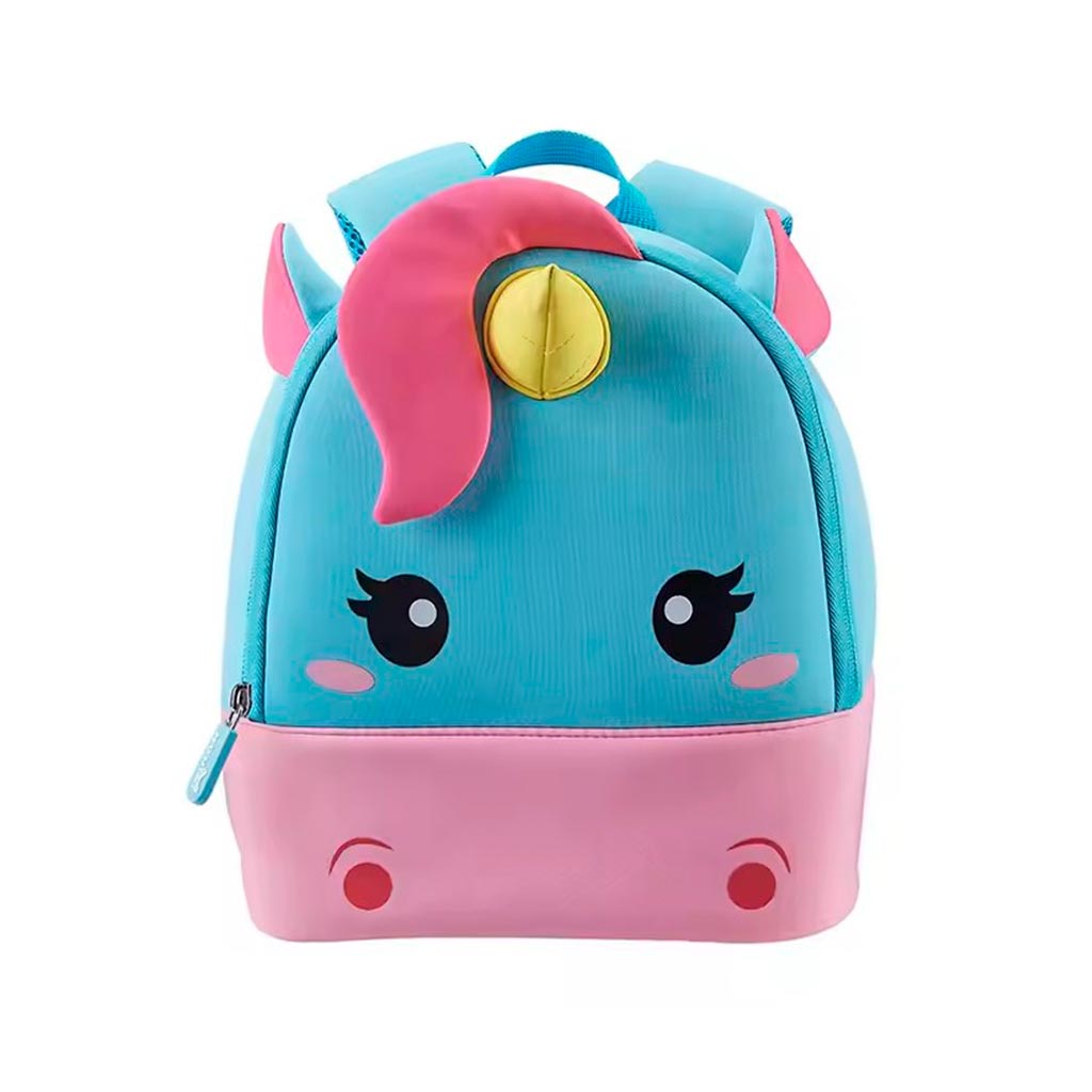 MOCHILA INFANTIL UNICORNIO 3D – IMPERMEABLE Y DIVERTIDA