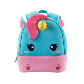 MOCHILA INFANTIL UNICORNIO 3D – IMPERMEABLE Y DIVERTIDA