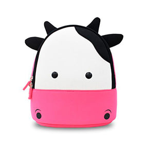MOCHILA INFANTIL VACA 3D – IMPERMEABLE Y DIVERTIDA