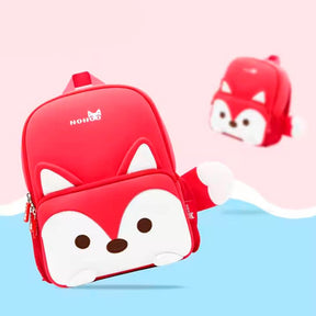 MOCHILA INFANTIL ZORRO ROJO 3D – IMPERMEABLE Y CÓMODA
